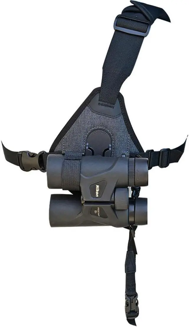 Main image of Cotton Carrier SKOUT G2 Sling-Style Harness for Binoculars, Charcoal Gray