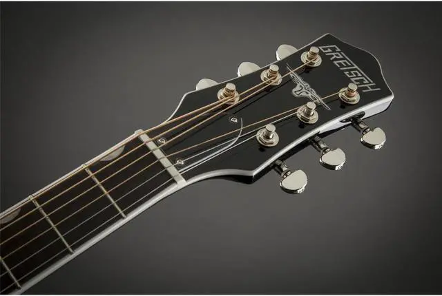 Alt view image 7 of 7 - Gretsch Acoustic Collection G5013CE Rancher Jr Acoustic Electric Guitar, Rosewood Fretboard, Black