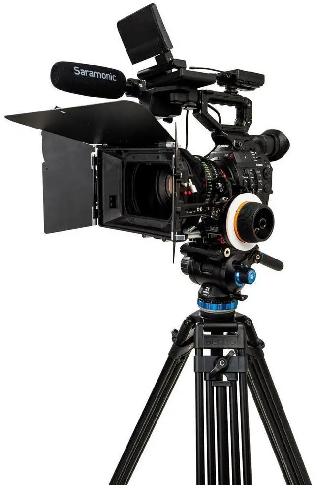 Alt view image 9 of 14 - Benro S8PRO Video Head, 17.6 lb Load, 3/8"-16 Accessory Mounts, Counterbalance