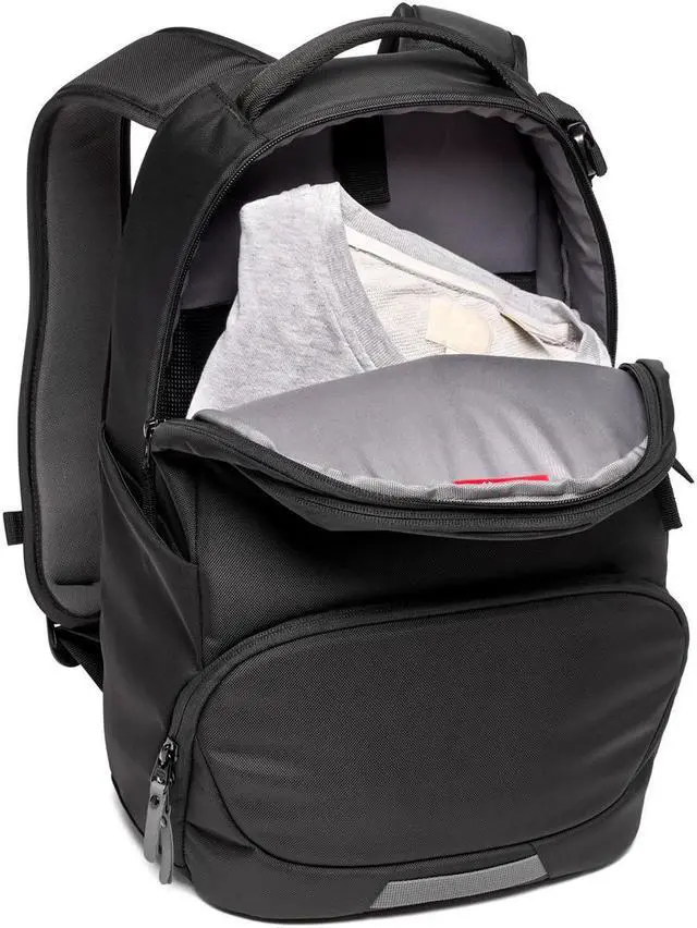 Alt view image 6 of 7 - Manfrotto Advanced III Active Backpack, 14" Laptop Compartment, Black #MBMA3BPA