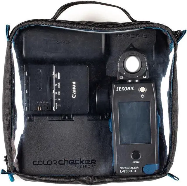 Alt view image 8 of 11 - Tenba Tools Cable Duo 8 Pouch (Dual Sided) Black 636-645