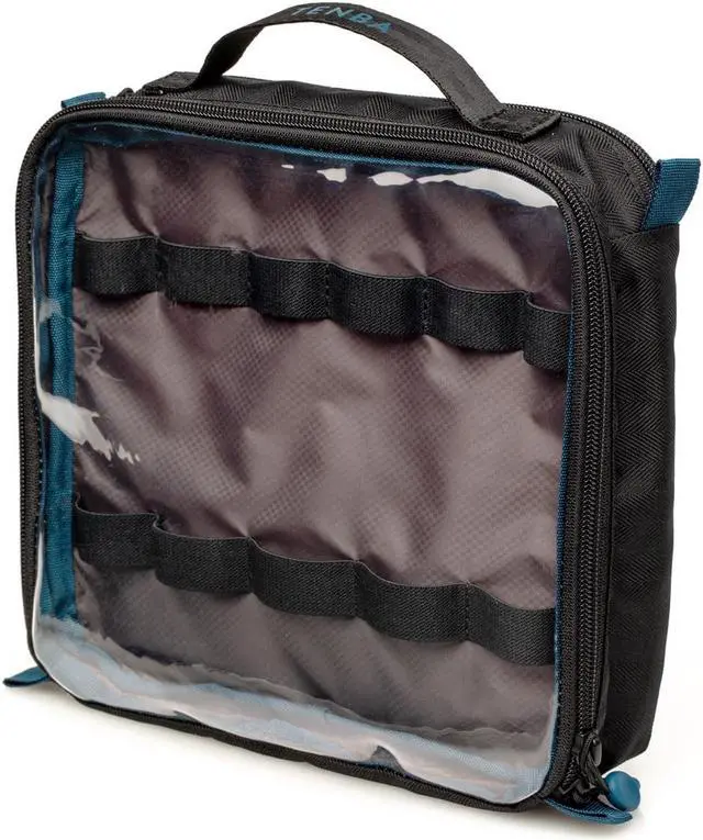 Alt view image 4 of 11 - Tenba Tools Cable Duo 8 Pouch (Dual Sided) Black 636-645