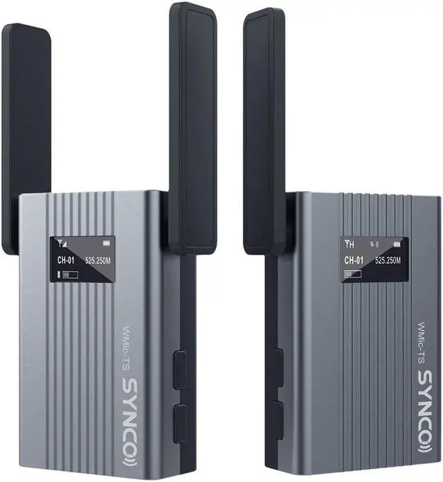 Main image of Synco Audio Wmic-TS Mini UHF Wireless Microphone System with 1x Transmitter and 1x Receiver