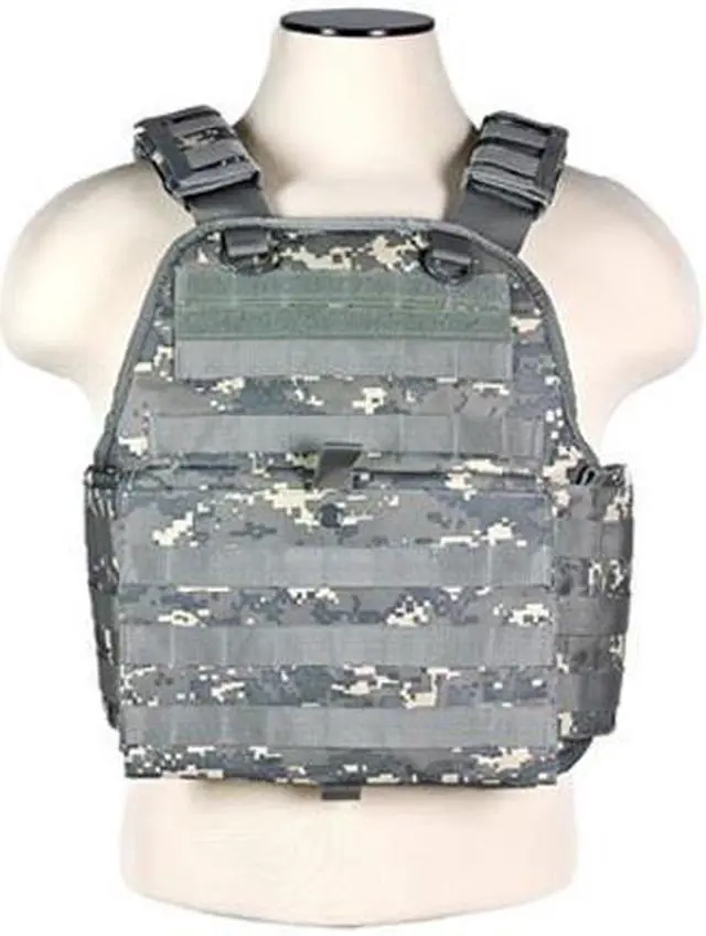Alt view image 7 of 7 - NcStar CVPCV2924D Plate Carrier Vest-Digital Camo