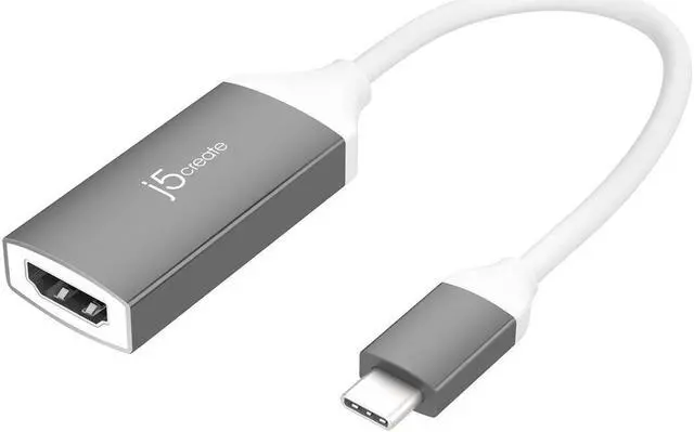 Alt view image 7 of 13 - j5create USB Type-C to 4K HDMI Adapter