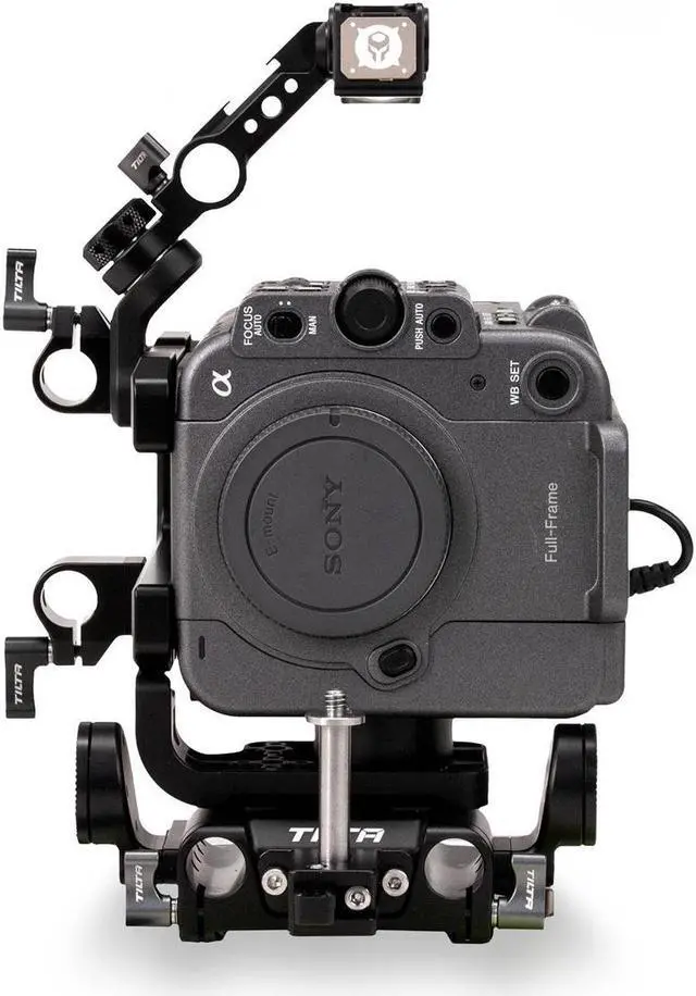 Alt view image 2 of 5 - Tilta Vertical Mounting Camera Cage Kit for Sony FX6, V-Mount