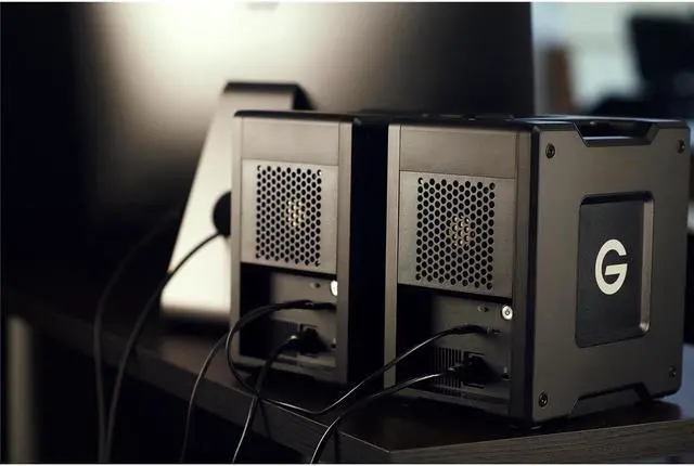 Alt view image 7 of 8 - G-Technology G-RAID Shuttle 4 Storage System SDPH34H048TNBAAB