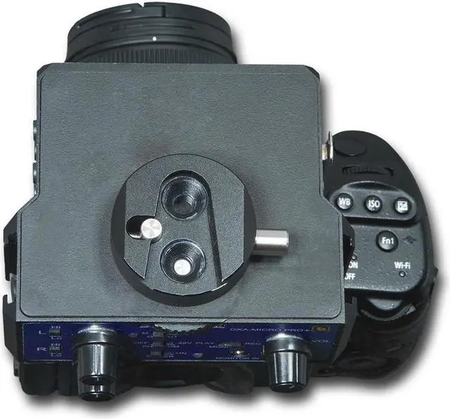 Alt view image 5 of 7 - BeachTek V-CLIK Quick Release Plate for Camera Accessories
