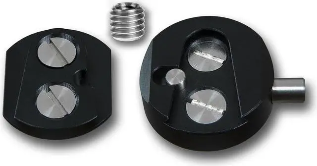 Alt view image 4 of 7 - BeachTek V-CLIK Quick Release Plate for Camera Accessories