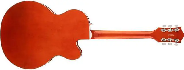 Alt view image 3 of 6 - Gretsch G5420LH Electromatic Classic Hollow Body Single-Cut Left-Handed Electric Guitar, Orange Stain