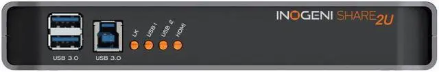 Alt view image 3 of 4 - INOGENI SHARE2U Dual USB Video to USB 3.0 Multi I/O Capture