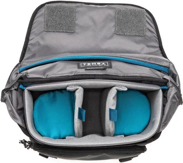 Alt view image 13 of 16 - Tenba DNA 9 Slim Messenger Bag, Black #638-570