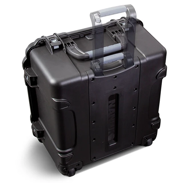 Alt view image 4 of 7 - Nanuk Wheeled Series 970 Waterproof Hard Case with Foam Insert, Black