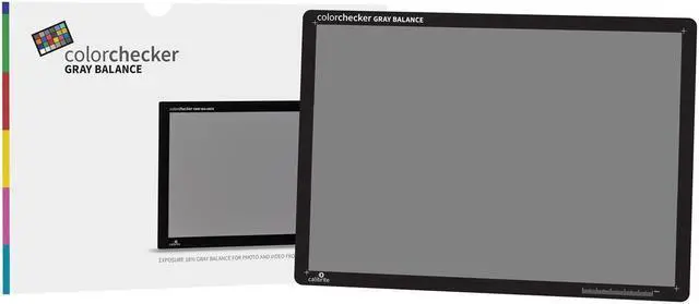 Alt view image 2 of 2 - Calibrite 8.5x11" ColorChecker Gray Balance Card #CCGB
