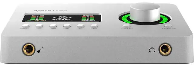 Alt view image 3 of 5 - Universal Audio Apollo Solo Heritage Edition Desktop 2x4 Thunderbolt 3 Audio Interface with Realtime UAD Processing for Mac and Windows