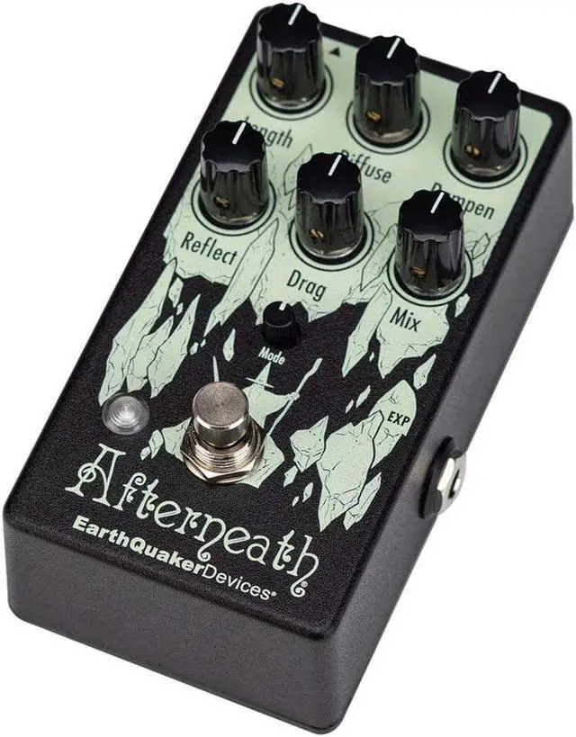 Alt view image 3 of 17 - EarthQuaker Devices Afterneath V3 Enhanced Otherworldly Reverberation Pedal