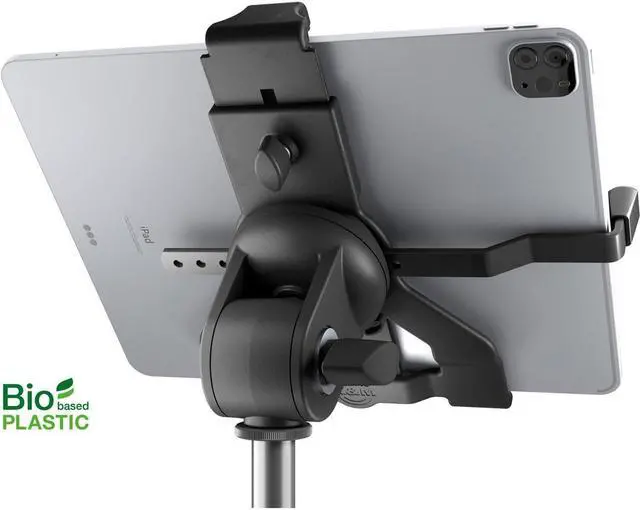 Alt view image 3 of 4 - K&M 19744 Universal Tablet PC Stand Holder, Black