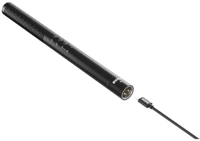 Alt view image 3 of 6 - Rode NTG-4+ Directional Condenser Shotgun Microphone with Built-In Battery