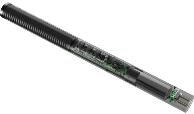 Alt view image 4 of 6 - Rode NTG-4+ Directional Condenser Shotgun Microphone with Built-In Battery