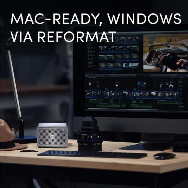 Alt view image 14 of 17 - SanDisk Professional G-RAID 2 Dual-drive Storage System SDPH62H012TNBAAD