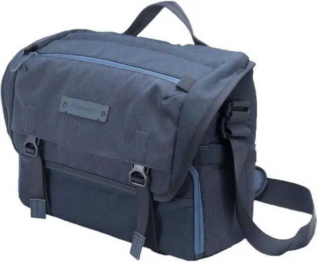 Main image of Vanguard VEO RANGE 38M Large Messenger Camera Bag, Navy Blue #VEO RANGE38 NV