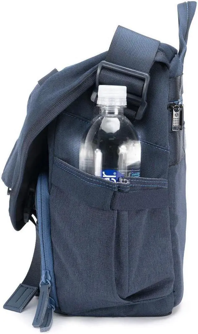 Alt view image 2 of 7 - Vanguard VEO RANGE 38M Large Messenger Camera Bag, Navy Blue #VEO RANGE38 NV