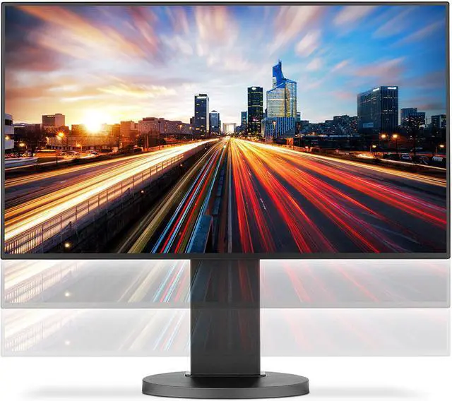 Alt view image 13 of 16 - NEC EX241UN-BK-SV Multisync - Led Monitor - 24 Inch - 1920 X 1080 - Ah-Ips - 250 Cd/M2 - 1000:1 - 6 Ms - Hdmi, Dvi-D, Vga, Displayport - Speakers - Black