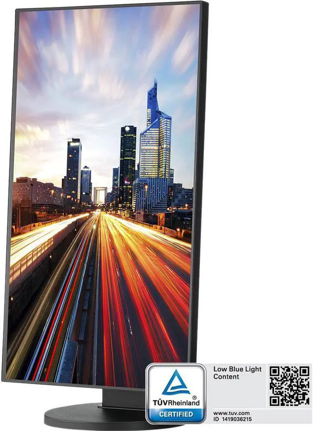 Alt view image 11 of 16 - NEC EX241UN-BK-SV Multisync - Led Monitor - 24 Inch - 1920 X 1080 - Ah-Ips - 250 Cd/M2 - 1000:1 - 6 Ms - Hdmi, Dvi-D, Vga, Displayport - Speakers - Black