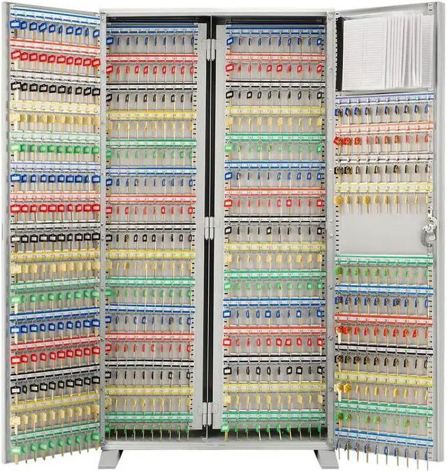Alt view image 5 of 7 - Barska CB12960 1170 Position Key Cabinet with Key Lock, Gray