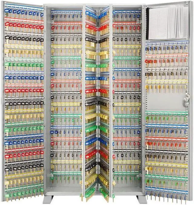 Alt view image 4 of 7 - Barska CB12960 1170 Position Key Cabinet with Key Lock, Gray