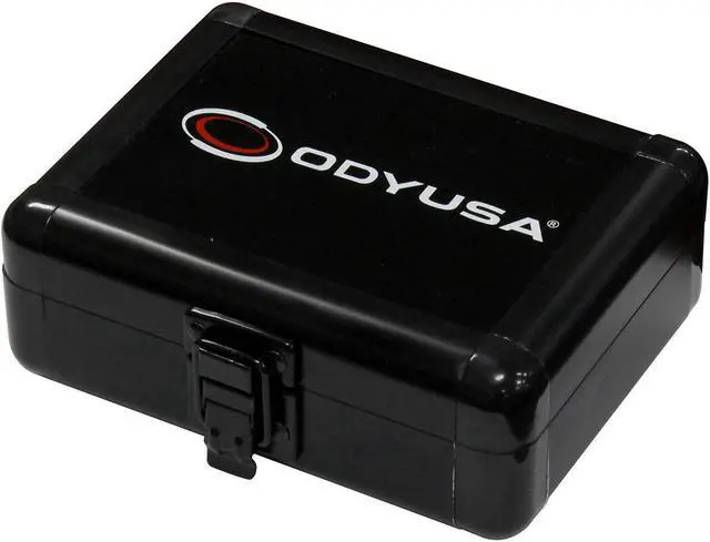 Main image of KROM COMPACT UTILITY ACCESSORY CASE IN BLACK WITH CUSTOMIZABLE INTERIOR DICED FOAM - FITS UP TO TWO PORTABLE DJ FADERS - 5" X 3" X 1.5" INTERIOR
