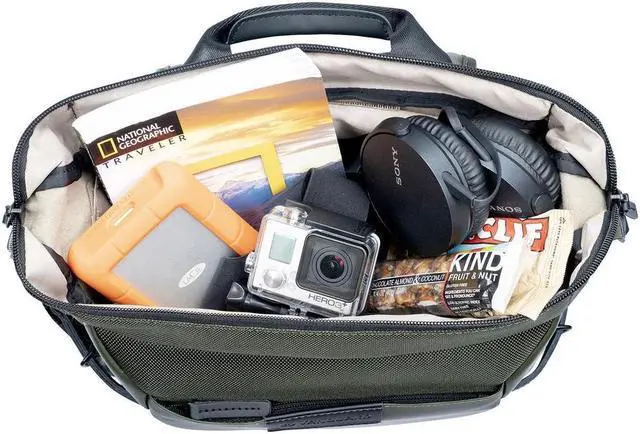 Alt view image 7 of 7 - Vanguard VEO SELECT 45M Incognito Backpack/Shoulder Bag, Green #VEO SELECT45M GR