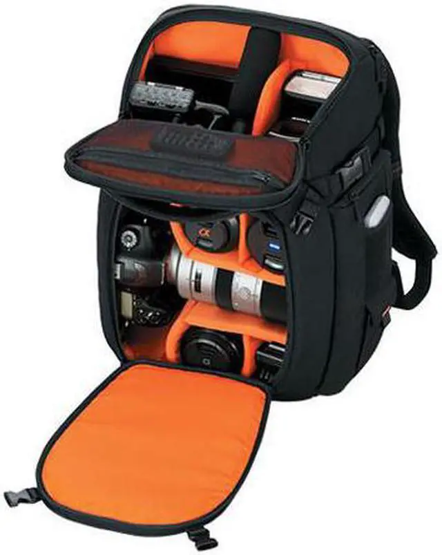 Alt view image 14 of 20 - Sony LCS-BP3 Backpack Carrying Case for Nex and DSLRs Cameras