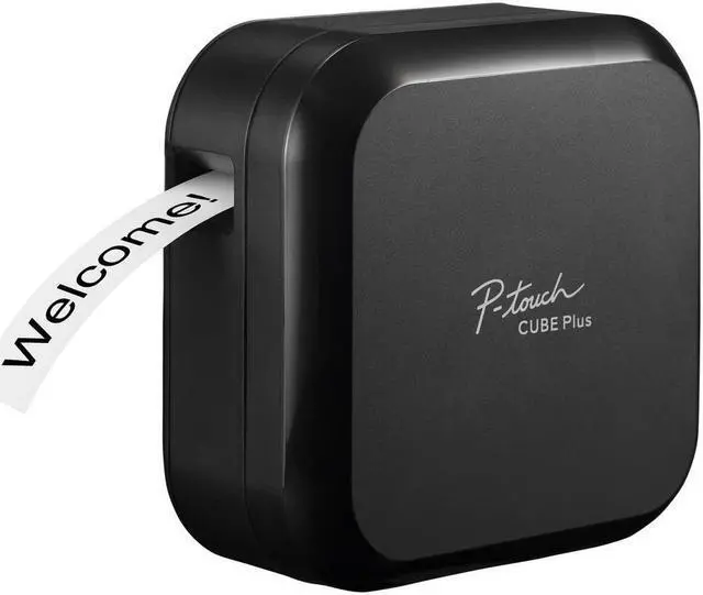 Alt view image 14 of 20 - brother ptouch cube plus ptp710bt versatile label maker with bluetooth wireless technology