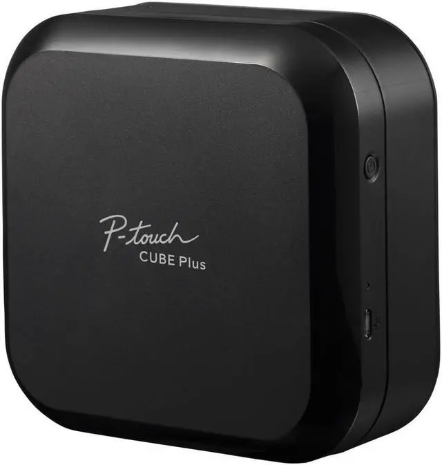 Alt view image 17 of 20 - brother ptouch cube plus ptp710bt versatile label maker with bluetooth wireless technology