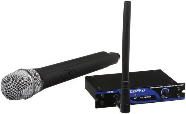 Alt view image 13 of 14 - Vocopro UHF18 Wireless Crystal Microphone Sys