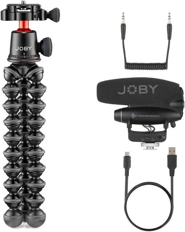 Alt view image 3 of 7 - JOBY GorillaPod PRO Vlogger Kit #JB01799