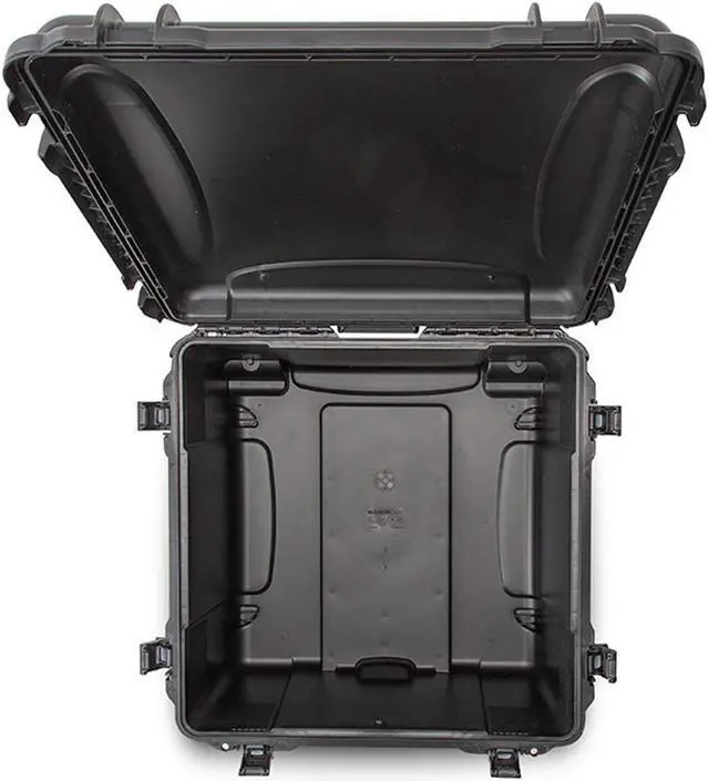 Alt view image 3 of 4 - Nanuk Wheeled Series 970 Waterproof Hard Case without Foam Insert, Black