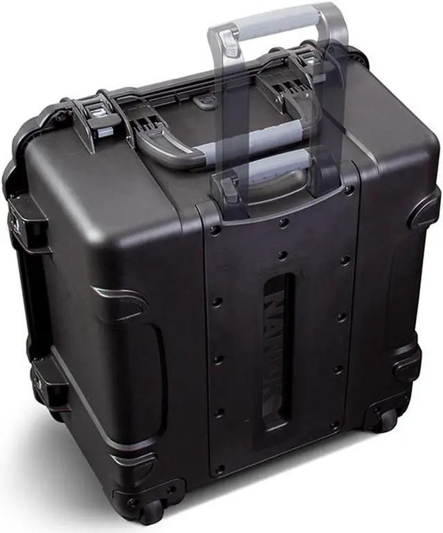 Alt view image 4 of 4 - Nanuk Wheeled Series 970 Waterproof Hard Case without Foam Insert, Black