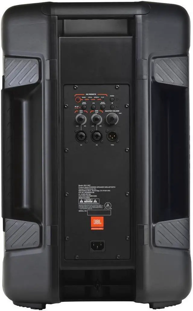 Alt view image 12 of 20 - HARMAN - IRX112BT-NA - JBL Professional IRX112BT Portable Bluetooth Speaker System - Pole-mountable - 53 Hz to 20 kHz