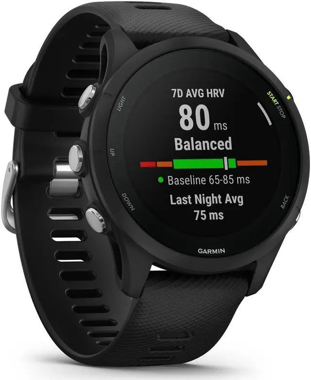 Alt view image 4 of 11 - Garmin Forerunner 255 Music, Black | Smart Watch 010-02641-20