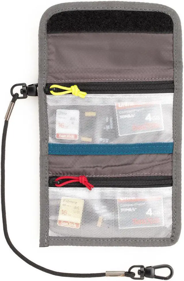 Alt view image 2 of 7 - Tenba Tools Reload Universal SD12+CF8 Card Wallet, Blue #636-639