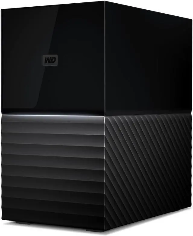 Alt view image 10 of 11 - WD 28TB My Book Duo Desktop RAID External Hard Drive 256-Bit AES Encryption - USB 3.2 Gen1 (WDBFBE0280JBK-NESN)