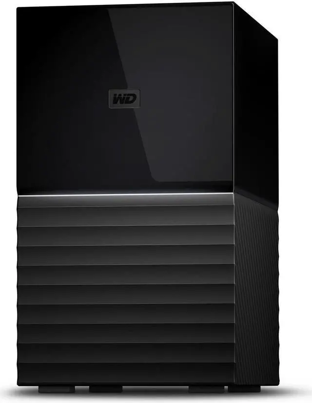 Alt view image 11 of 11 - WD 28TB My Book Duo Desktop RAID External Hard Drive 256-Bit AES Encryption - USB 3.2 Gen1 (WDBFBE0280JBK-NESN)