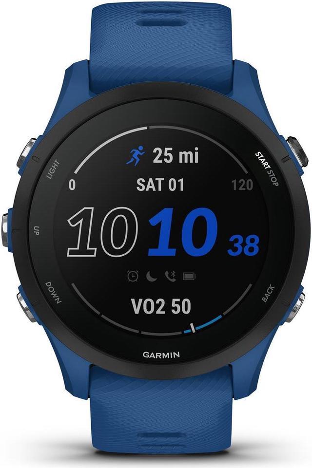 Alt view image 2 of 9 - Garmin Forerunner 255, Tidal Blue | Smart Watch 010-02641-01