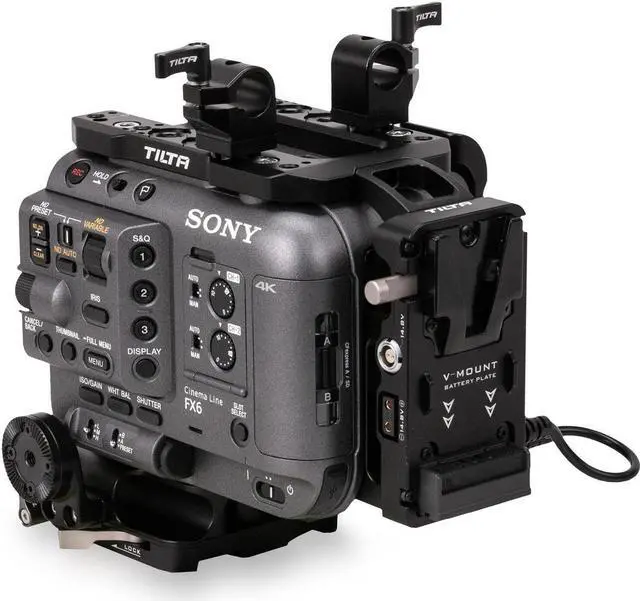 Alt view image 3 of 5 - Tilta Advanced Camera Cage Kit for Sony FX6, V-Mount #ES-T20-B-V