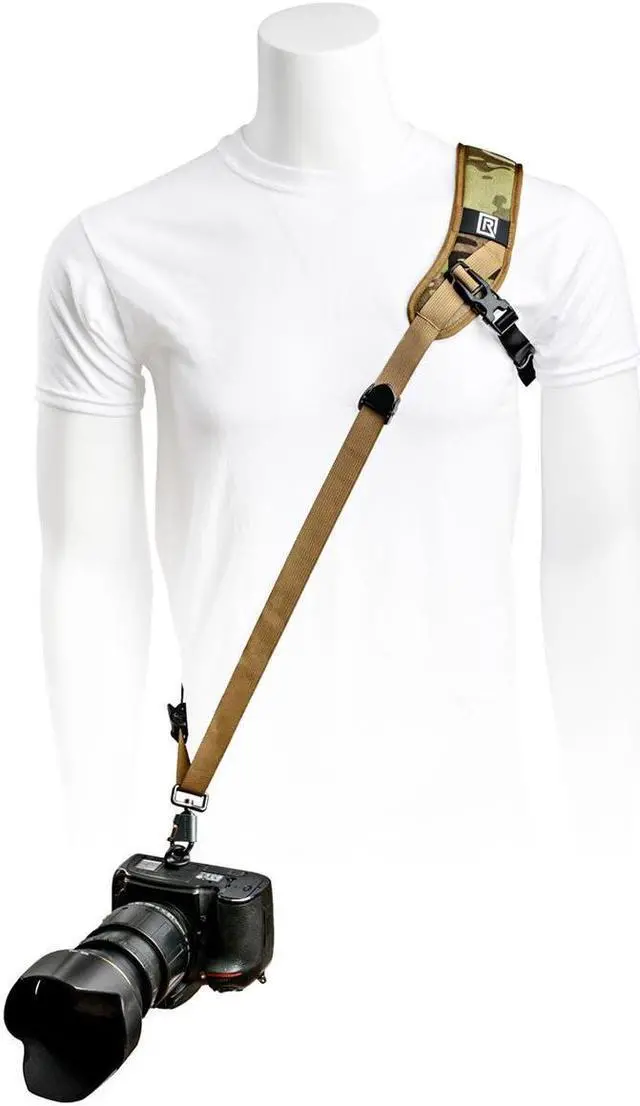 Alt view image 6 of 10 - BlackRapid 291008 Sport X Camera Sling (Multi-Terrain Camo)
