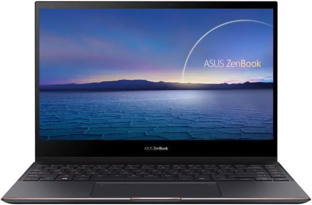 Alt view image 5 of 20 - Asus ZenBook Flip S UX371 UX371EA-XH76T 13.3" Touchscreen Convertible Notebook - FHD - Intel Core i7 11th Gen i7-1165G7 - 16GB RAM - 1TB SSD - Jade Black - Windows 11 Pro - Intel Iris Xe Graphics