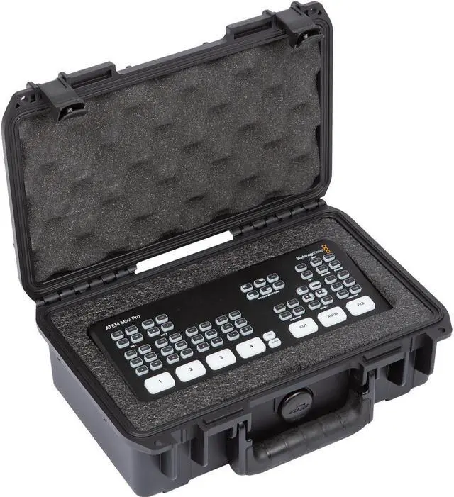 Alt view image 14 of 14 - SKB iSeries Case for ATEM Mini or ATEM Mini Pro Switcher