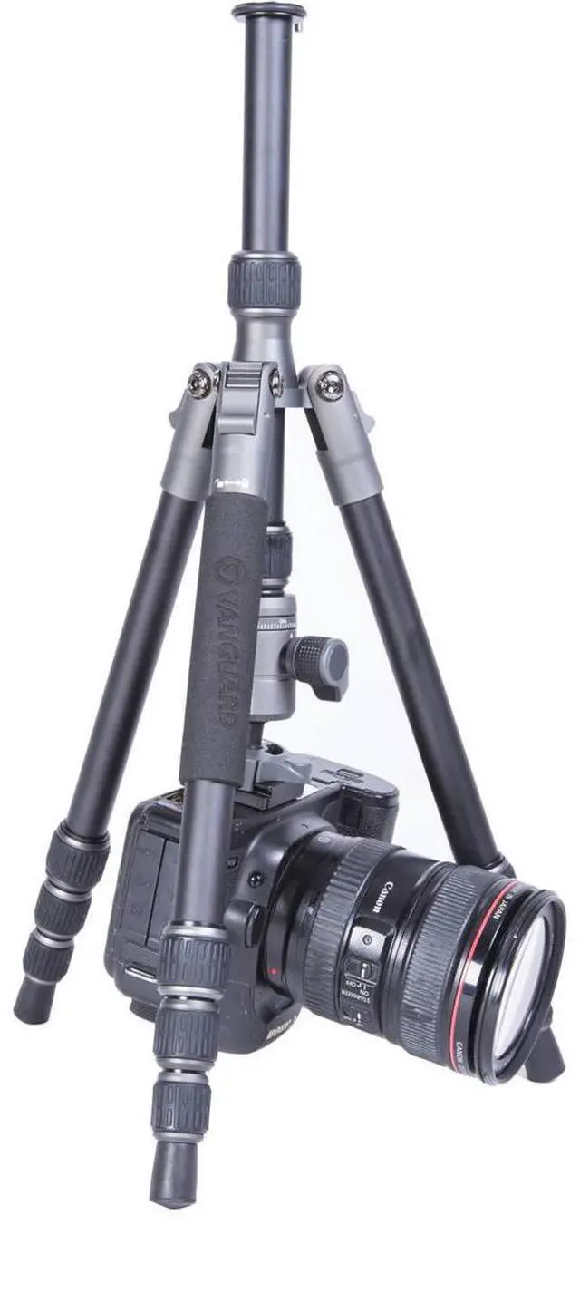 Main image of Vanguard VEO 3 GO 204AB 20mm 4-Section Aluminum Travel Tripod with T-45 Ball Head